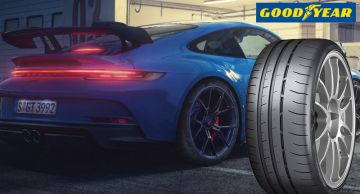 Шини Goodyear схвалено для новенької Porsche 911 GT3 RS