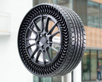 Michelin спільно з DHL Express проведе випробування шин UPTIS