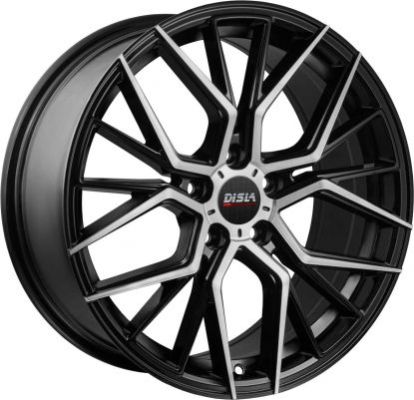 ДИСКИ DISLA CRYSTAL 827GMD GMD 8X17 PCD5X112 ET40 DIA66.6